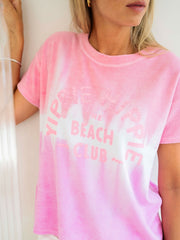 Yippie Hippie T-Shirt With Print Pink