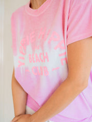Yippie Hippie T-Shirt With Print Pink