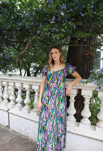 Zibi London Artemis Dress Abstract Print