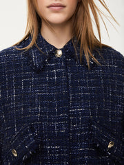 iBlues Cile Jacket Navy Print