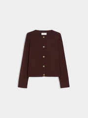 iBlues Losanna Cardigan Dark Bordeaux