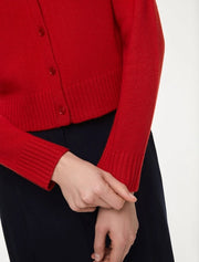 iBlues Tandem Cardigan Red