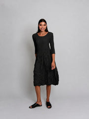 Alquema 3/4 Smash Dress Black
