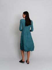 Alquema 3/4 Smash Dress Peacock