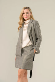 Caroline Kilkenny Manon Plaid Skirt