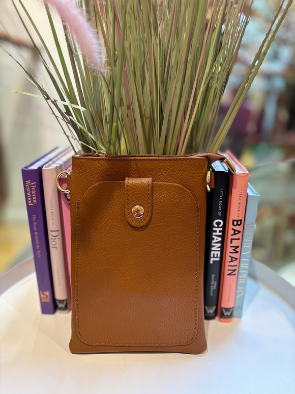 Cobo Leather Phone Bag