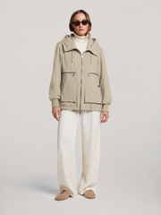 Creenstone Char Jacket Grey Camel