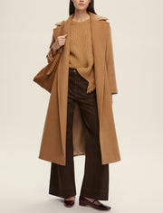 Emme Cadmio Coat Dark Brown