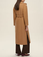 Emme Cadmio Coat Dark Brown