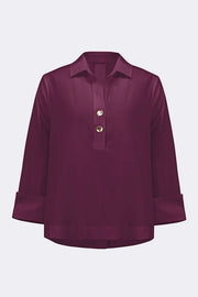Joseph Ribkoff Blouse Elderberry