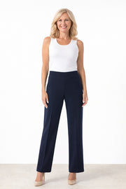 Joseph Ribkoff Wide Leg Navy Trousers