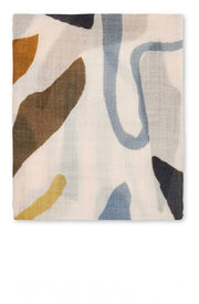 Masai Albuna Wool Scarf Proven Blue