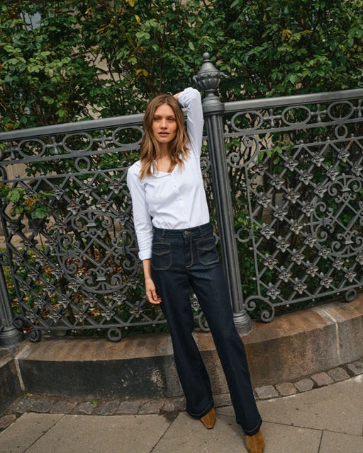 Mos Mosh Colette Deluxe Jeans Dark Blue