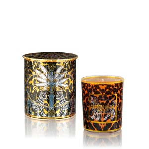 Ortigia Ambra Nera Decorated Candle