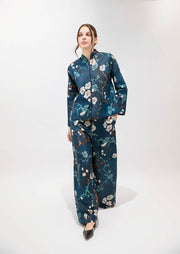 Psophia Reversible Jacket Almond Blossom/Teal