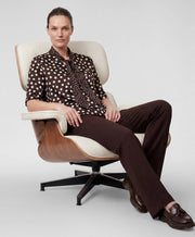 Rabe Blouse Polka Dot Mocha