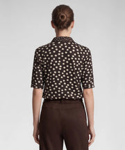 Rabe Blouse Polka Dot Mocha