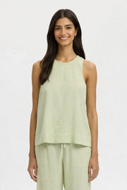 Selected Femme Luisa Linen Top Lint