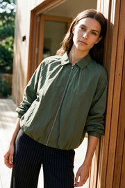 Soya Concept Gadir 3 Bomber Jacket Grape Leaf