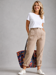White Stuff Twister Jean Light Nat