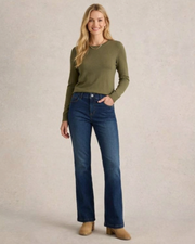 White Stuff Harriet Bootcut Jean Mid Denim