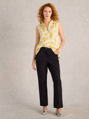 White Stuff Savannah Stretch Trouser Pure Black