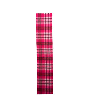 Codello Knit Scarf Pink Check Print