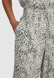 Marc Aurel Leopard Print Soft Viscose Pants