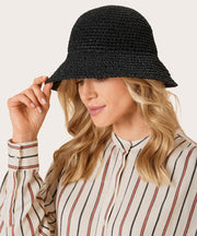 Masai Black Rihatta Straw Hat
