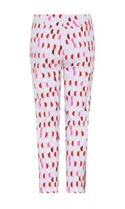 Robell Rose 09 Circle Print Cropped Trouser